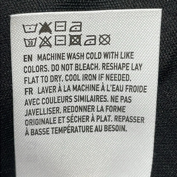 American Eagle One Shoulder Boho Black Floral Dress with Pockets L - Picture 11 of 14